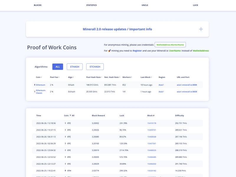 Minerall.io 